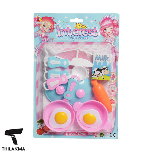 Toy Kitchen Playset - 15pcs