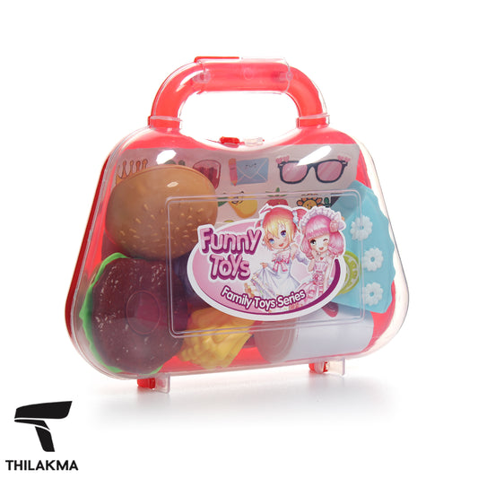 Toy Hamburger Set - 8pcs