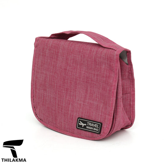 Portable Makeup Cosmetic Bag with Hanging Hook