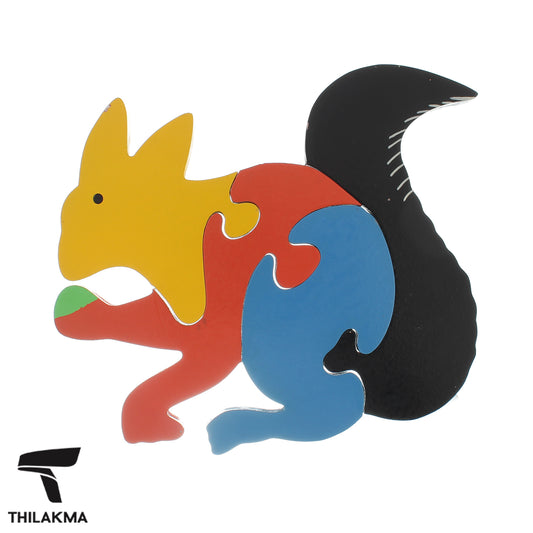 Wooden Squirrel Puzzle