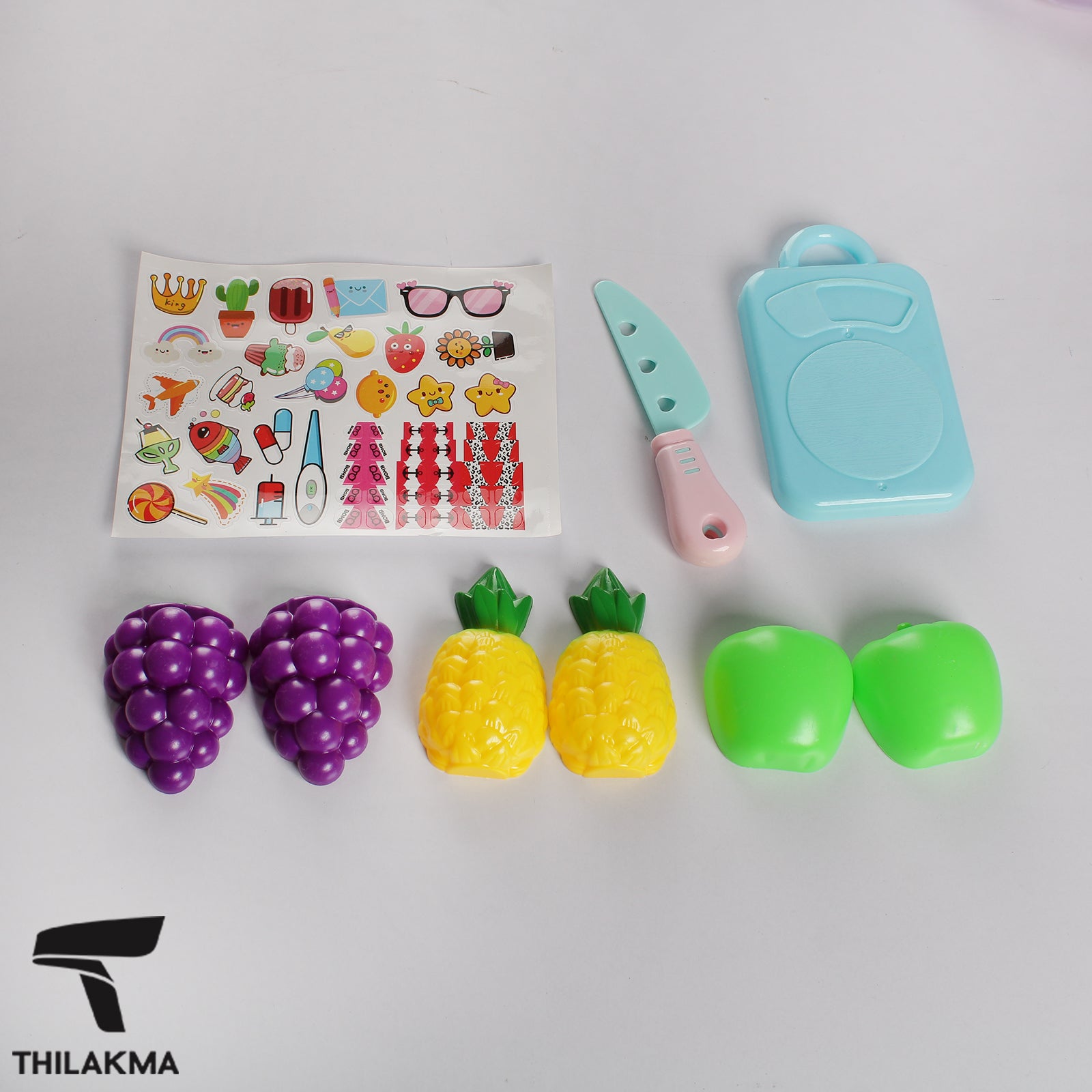 Toy Fruit Set - 8PCS