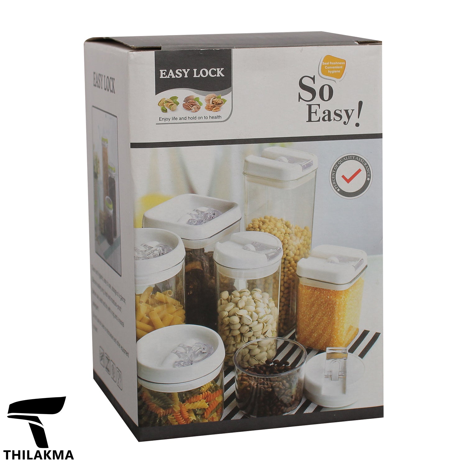 Rib Storage Jar with Lid - 900ml