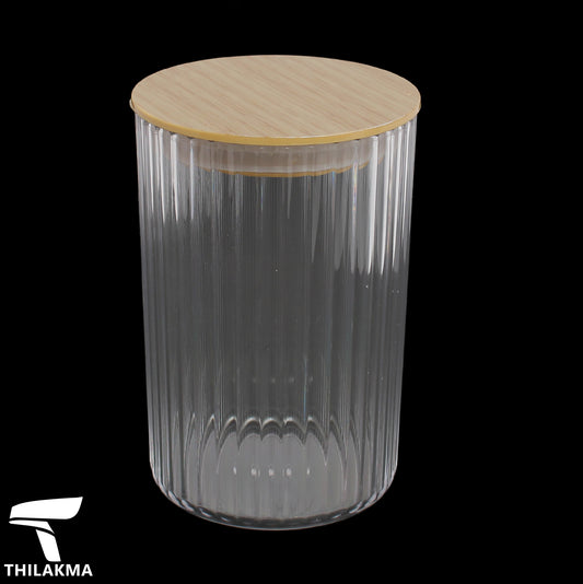 Rib Storage Jar with Lid - 900ml