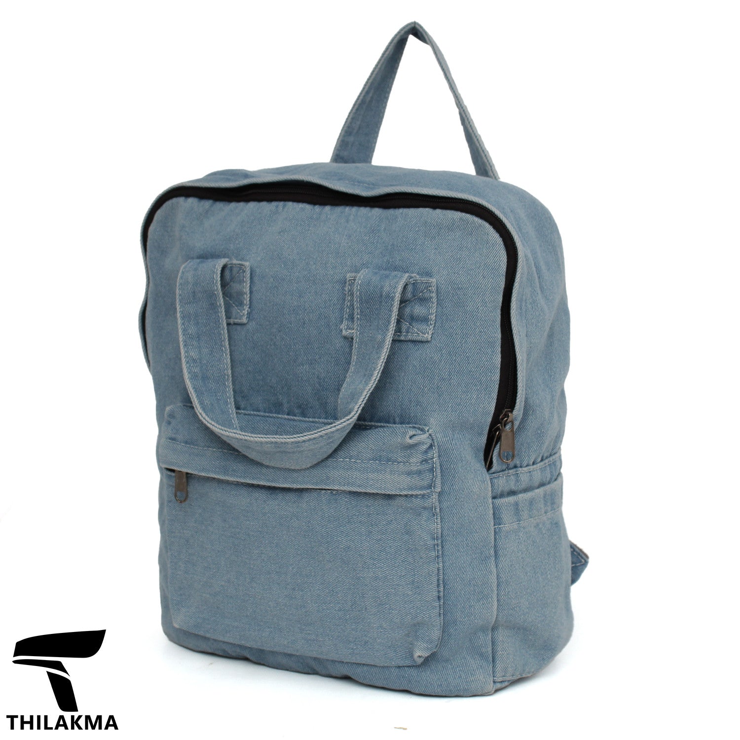 Denim Backpack