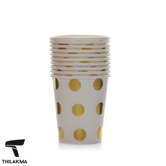 Dots Party Cup - 10Pcs