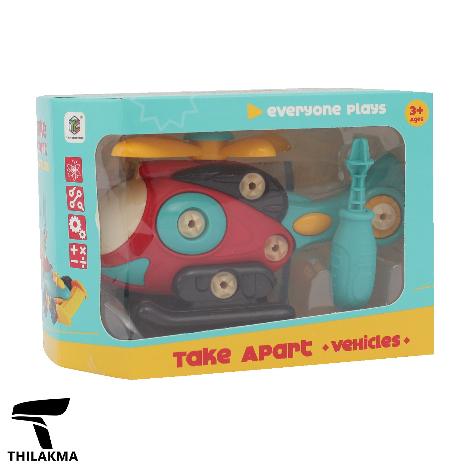 Toy Assemble Helicopter