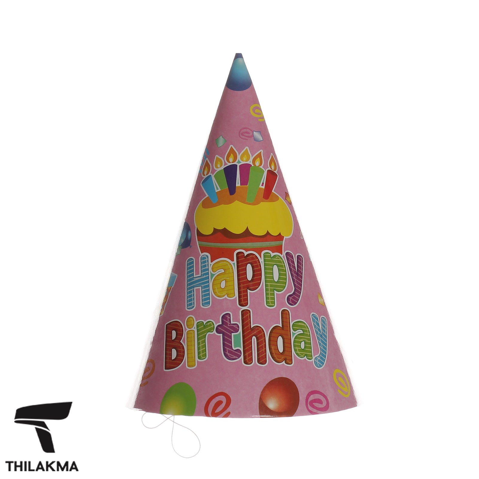 Happy Birthday Cap - 12pcs