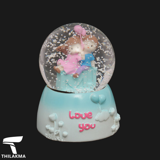Snowflake Light Up Couple Ornament
