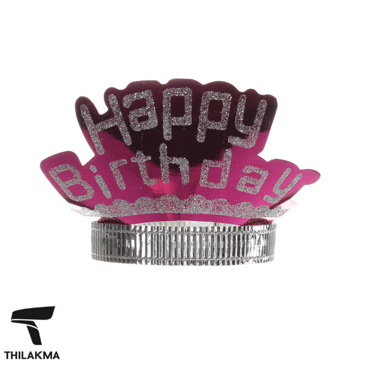 Happy Birthday Crown - 6pcs