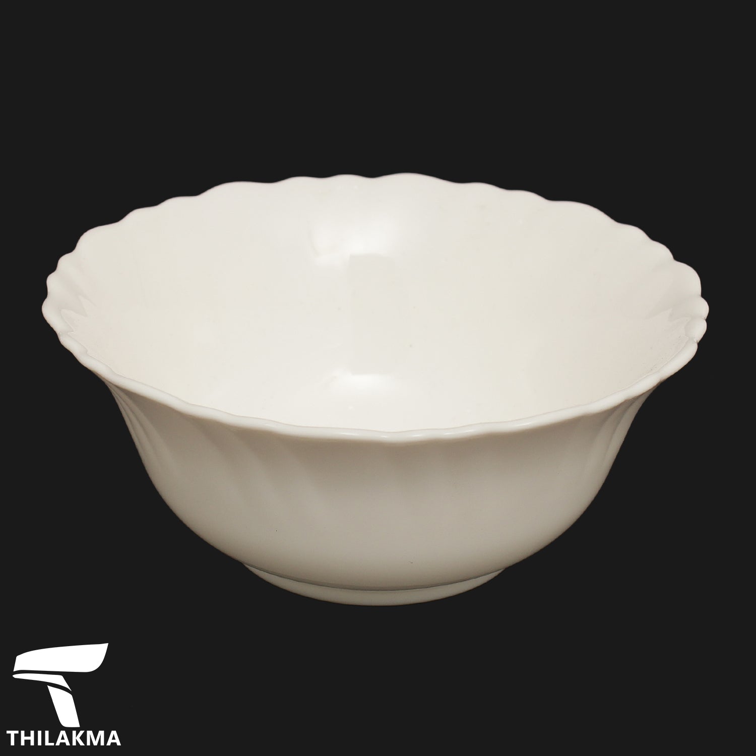 White Serving Bowl
