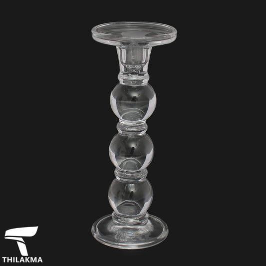 Glass Candle Holder