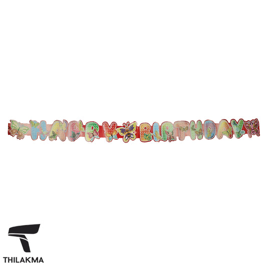 Happy Birthday Party Banner