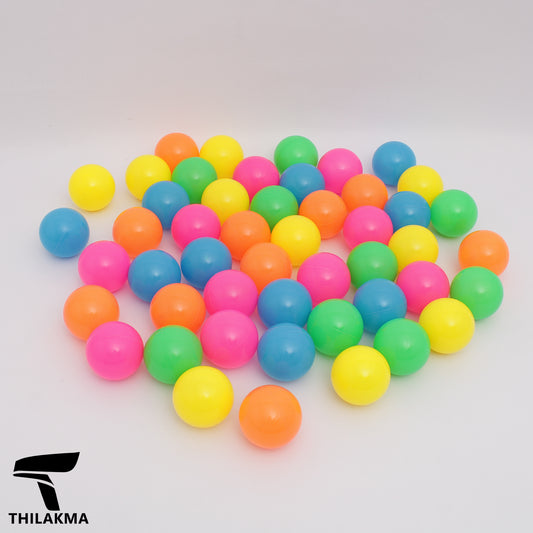 Colourful Ball Set - 50 pcs