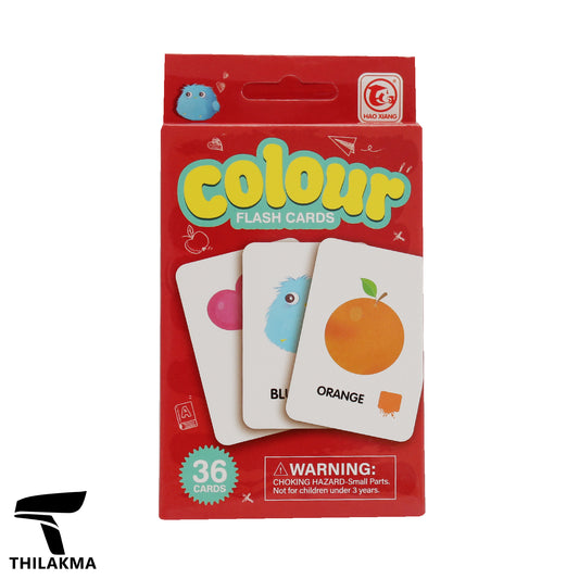 Colour Flash Cards Set - 36 pcs