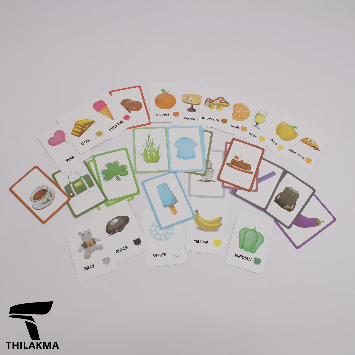 Colour Flash Cards Set - 36 pcs