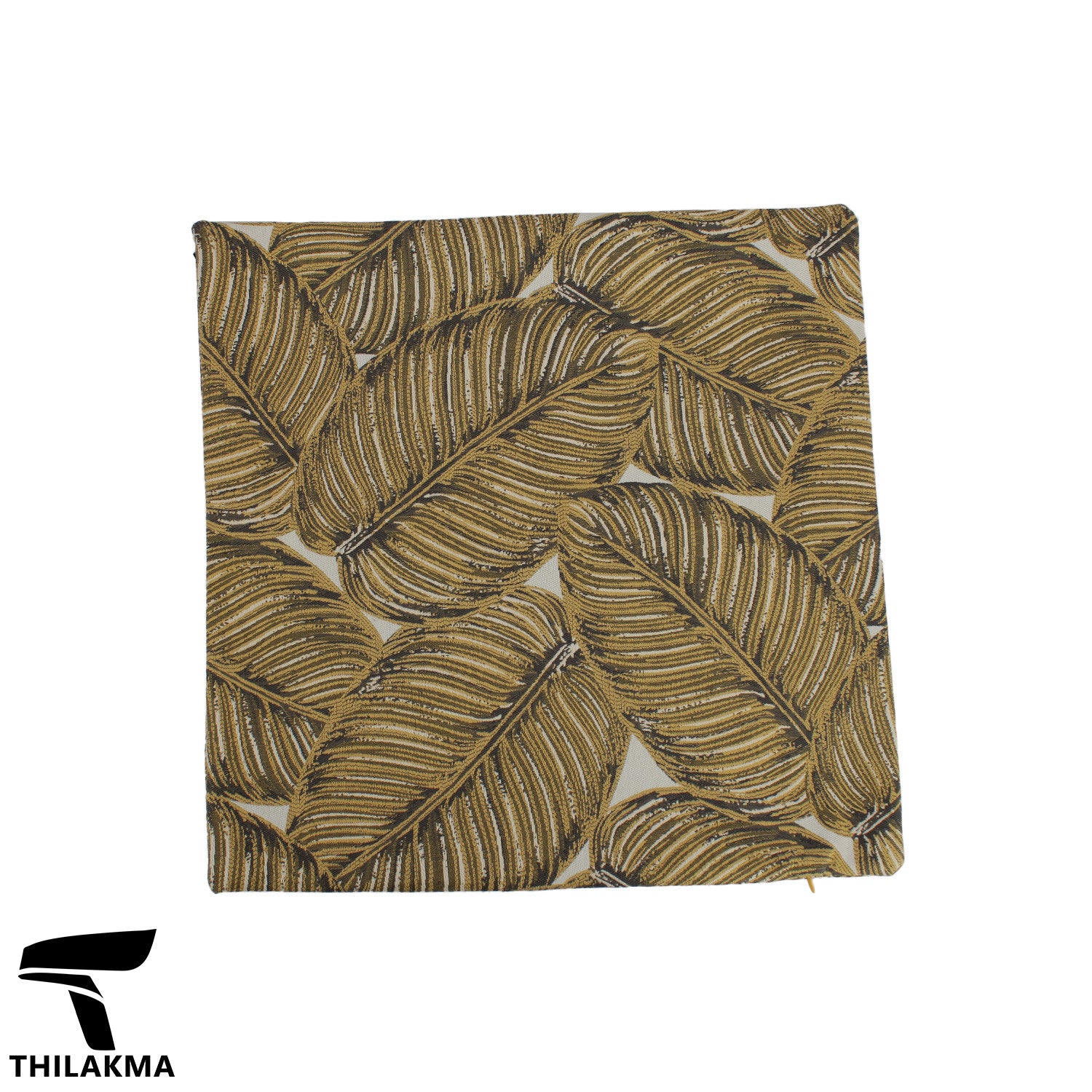 Leaf Print Cushion Cover
