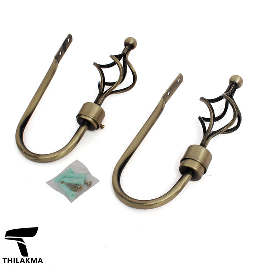 Curtain Holder Hook / Holdbacks - 2 pcs