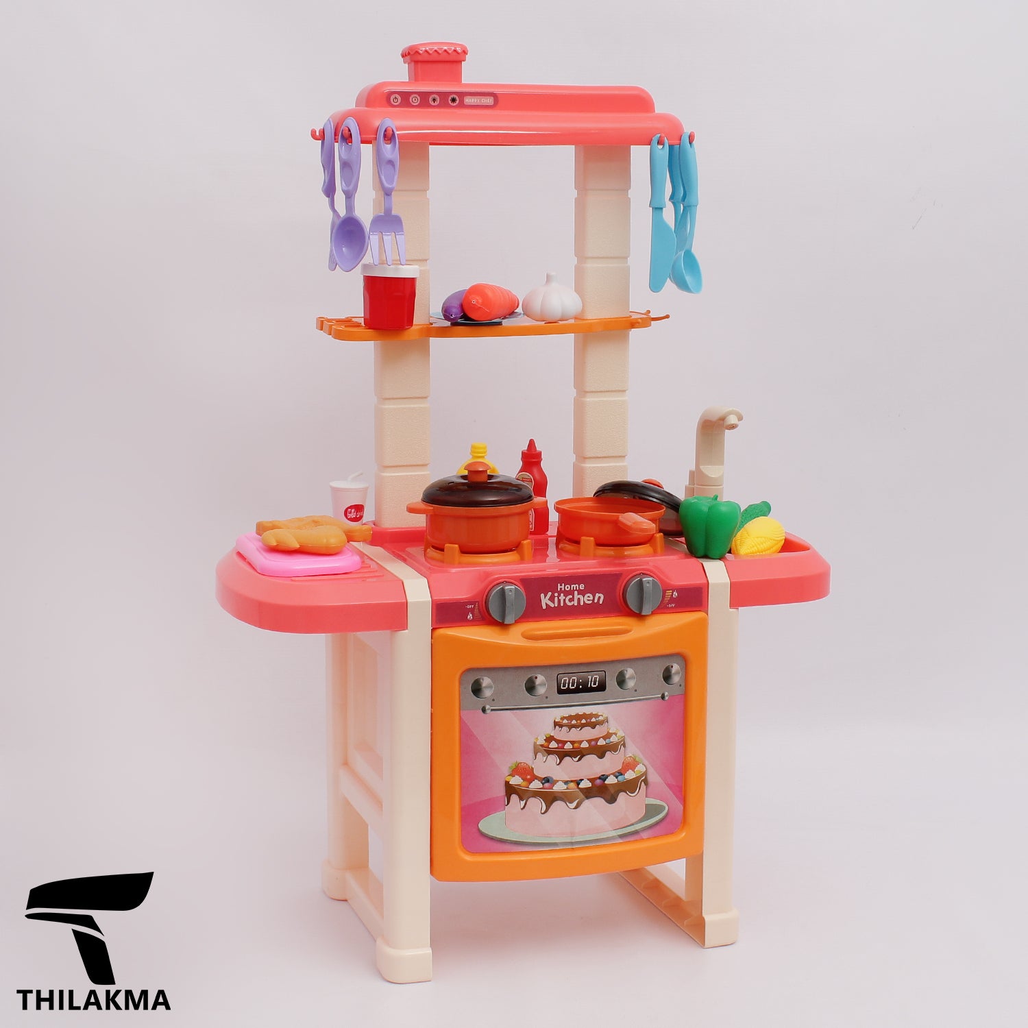 Multi-Functional Little Chef Kitchen Set - 55 pcs