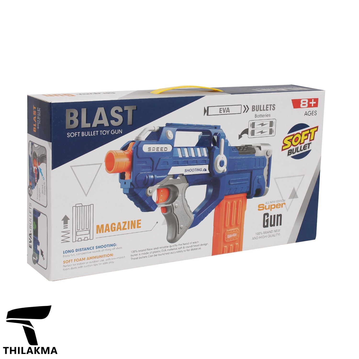 Blast Soft Bullet Toy Gun