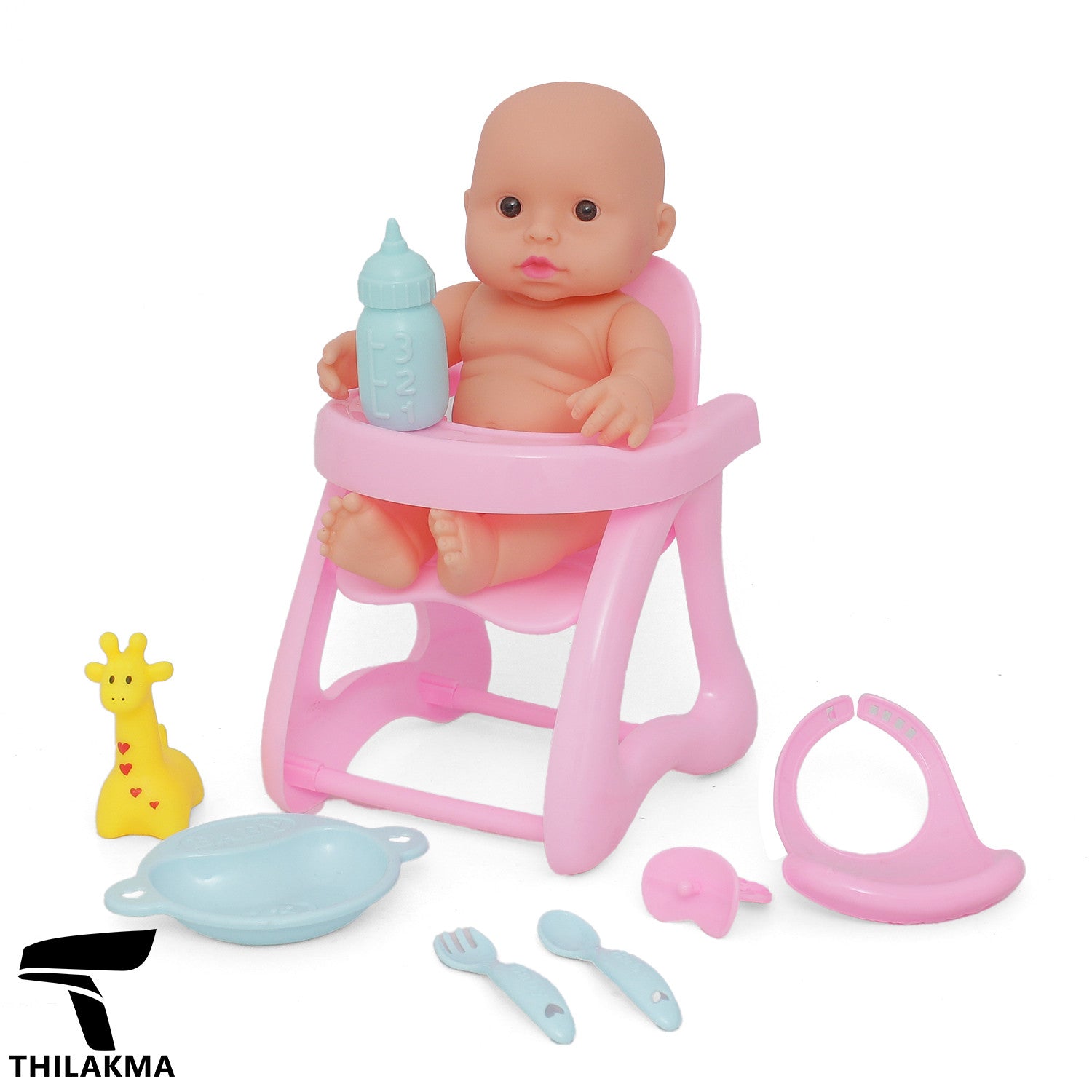 Cute Little Baby Doll Play Set