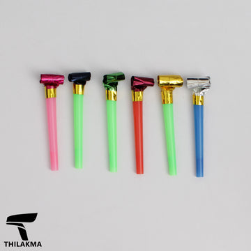 Blowouts Whistles / Party Whistle - 6pcs