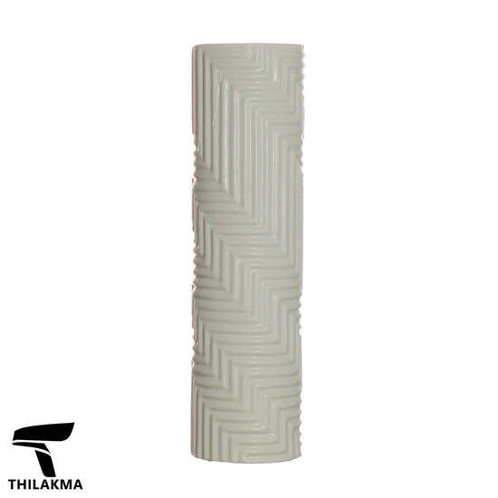 Textured Ceramic Cylinder Vase