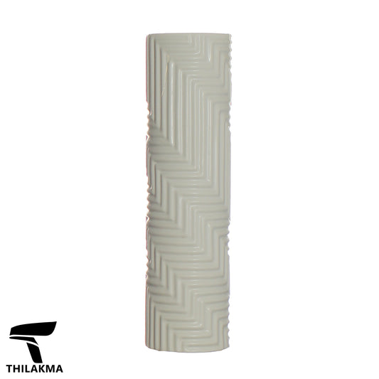 Textured Ceramic Cylinder Vase