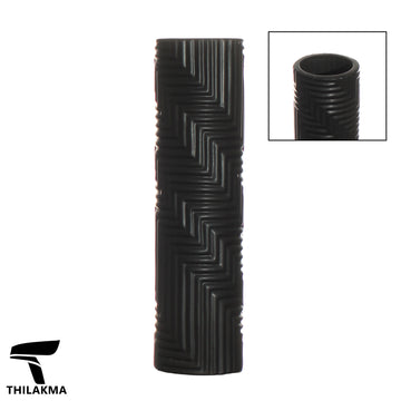 Textured Ceramic Cylinder Vase