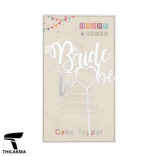 Bride to Be Cake Topper