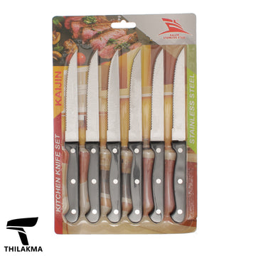 Kitchen Knives Set - 6pcs