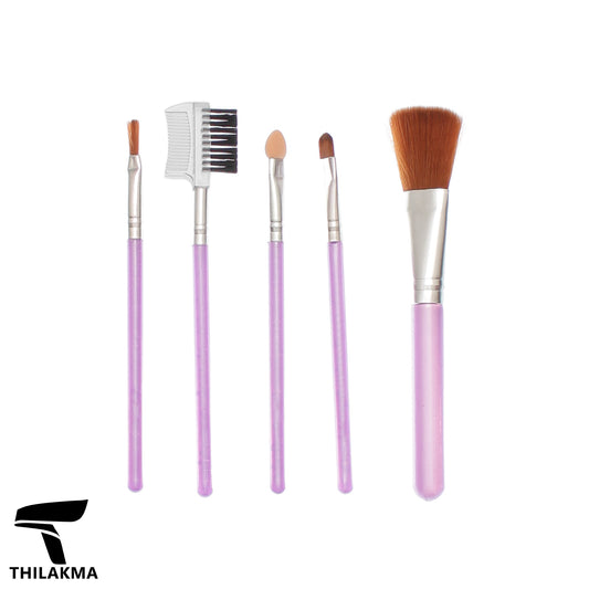 Makeup Brush Set - 5pcs