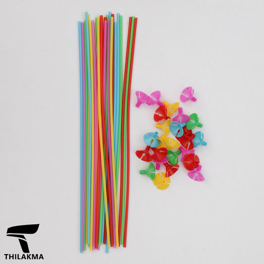 25pcs Balloon Sticks