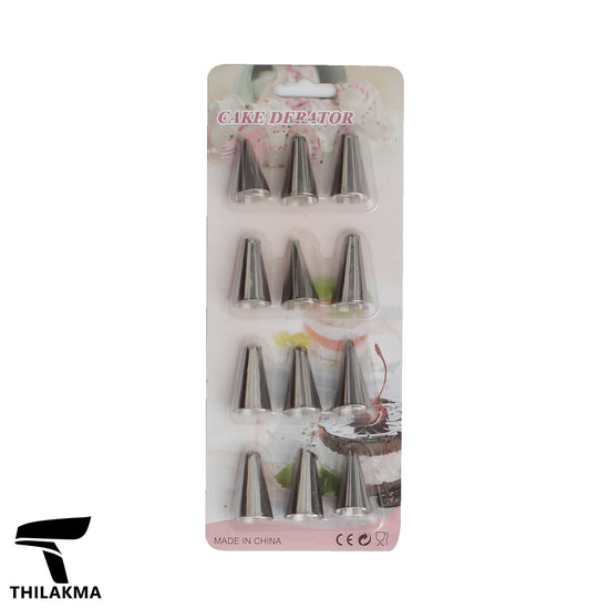 Cake Decorating Nozzle Set -12 pcs
