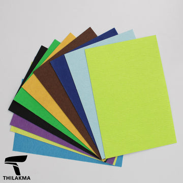 10 Colour Felt Sheet