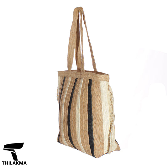 Stripe Shoulder Bag