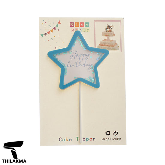 Happy Birthday Cake Topper