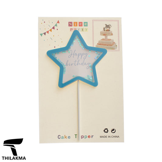 Happy Birthday Cake Topper