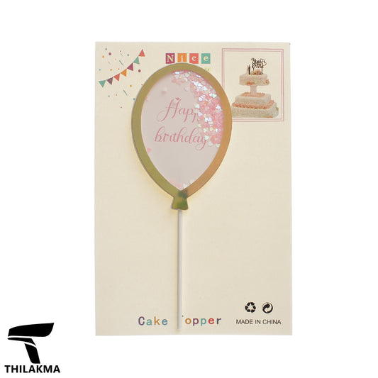 Happy Birthday Cake Topper