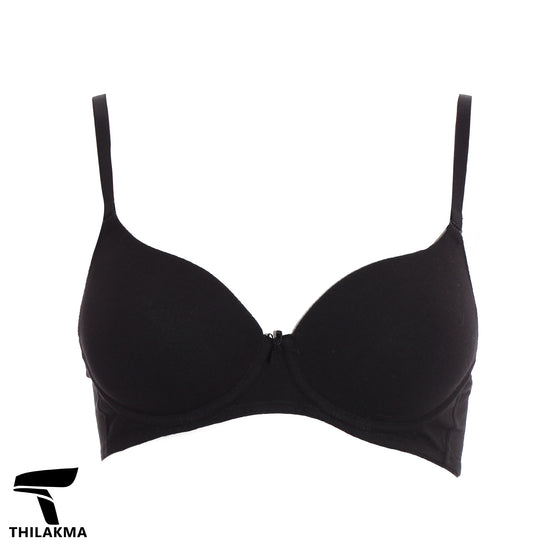 Amante Black Wired  Bra - 32