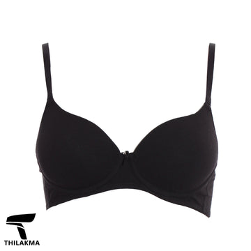 Amante Black Wired  Bra - 32