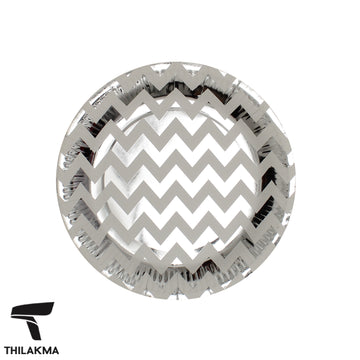 Waves Party Paper Plate - 10Pcs