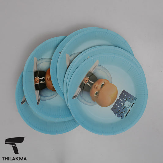 Boss Baby Party Plates - 10Pcs (L)