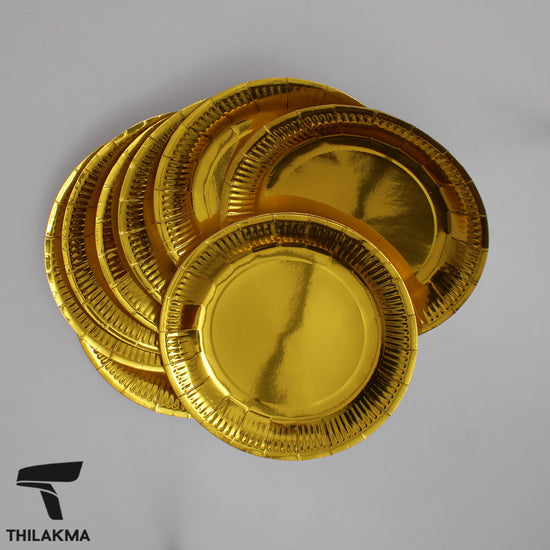 Party Paper Plate - 10Pcs