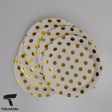 Dots Party Paper Plate - 10Pcs