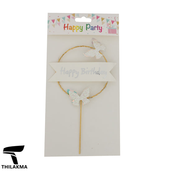 Happy Birthday Cake Topper