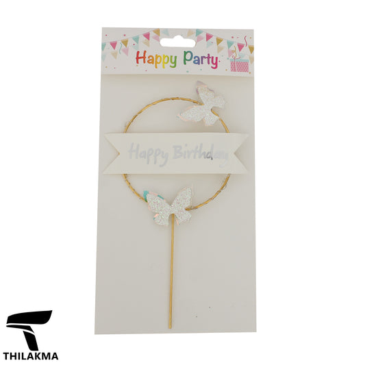 Happy Birthday Cake Topper