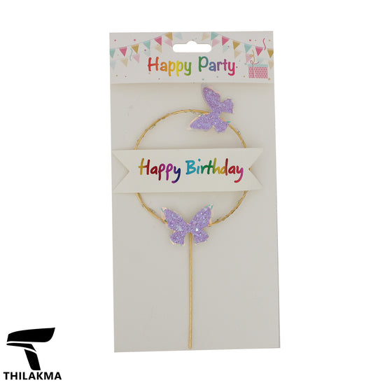 Happy Birthday Cake Topper