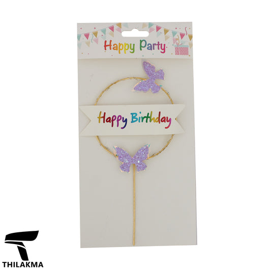 Happy Birthday Cake Topper