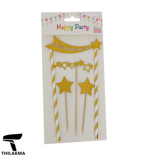 Happy Birthday Cake Topper