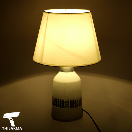 Rib Ceramic Table Lamp